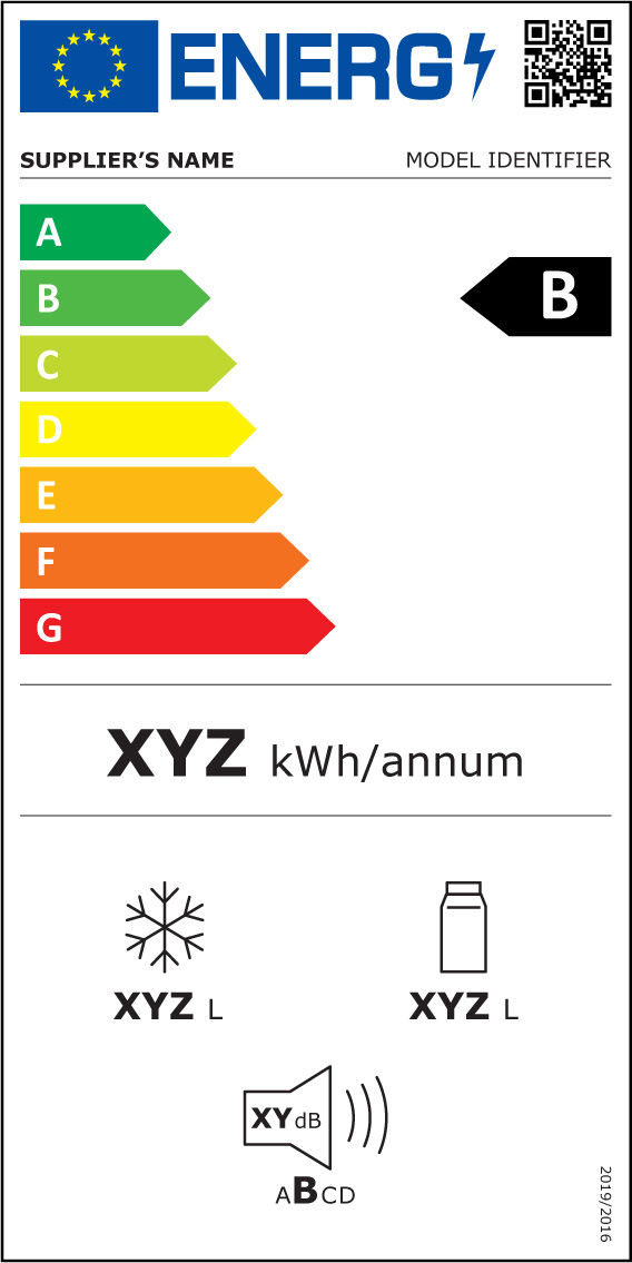 Etykieta energetyczna dla urządzeń chłodniczych